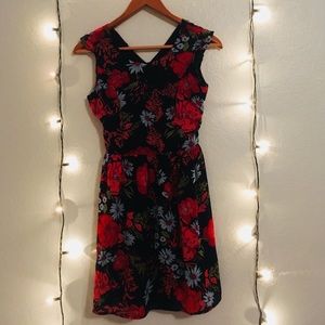 Floral spring dress